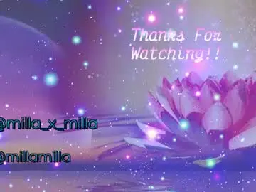 Chaturbate Private Sex Chat of milla_milla