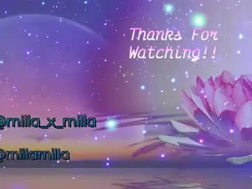 Chaturbate Live Porn of milla_milla