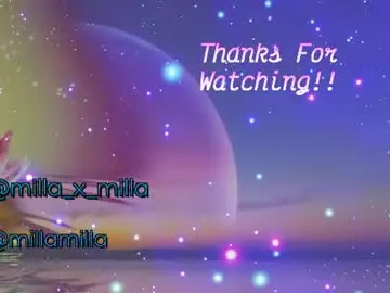 Chaturbate Live Sex Cam of milla_milla