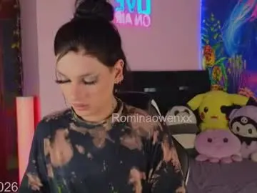 Chaturbate Live Sex Cam of rominaowenxx