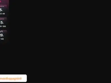 Chaturbate Sex Cam of samantha_pagnini
