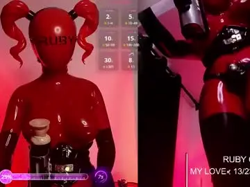 Chaturbate Watch Live Sex Cams of latexrubydoll