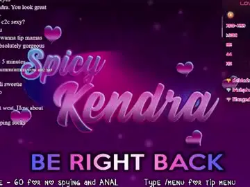 Chaturbate Watch Live Sex Cams of spicykendra